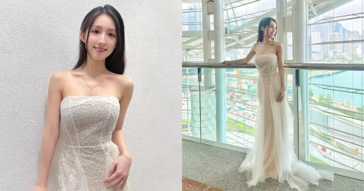 「音樂女神」陳海兒晒「公主」造型靚相 露肩禮服性感又有仙氣