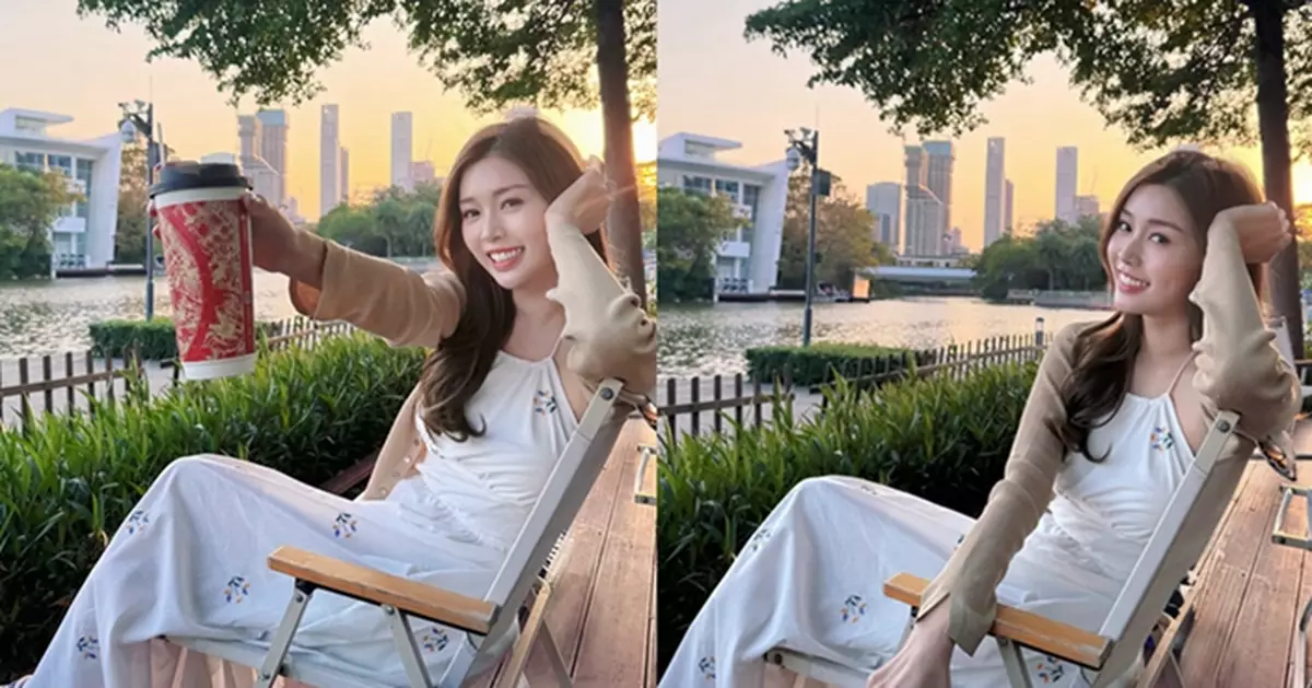 愛回家女神李芷晴520放閃 「男友視角」長裙照引熱議