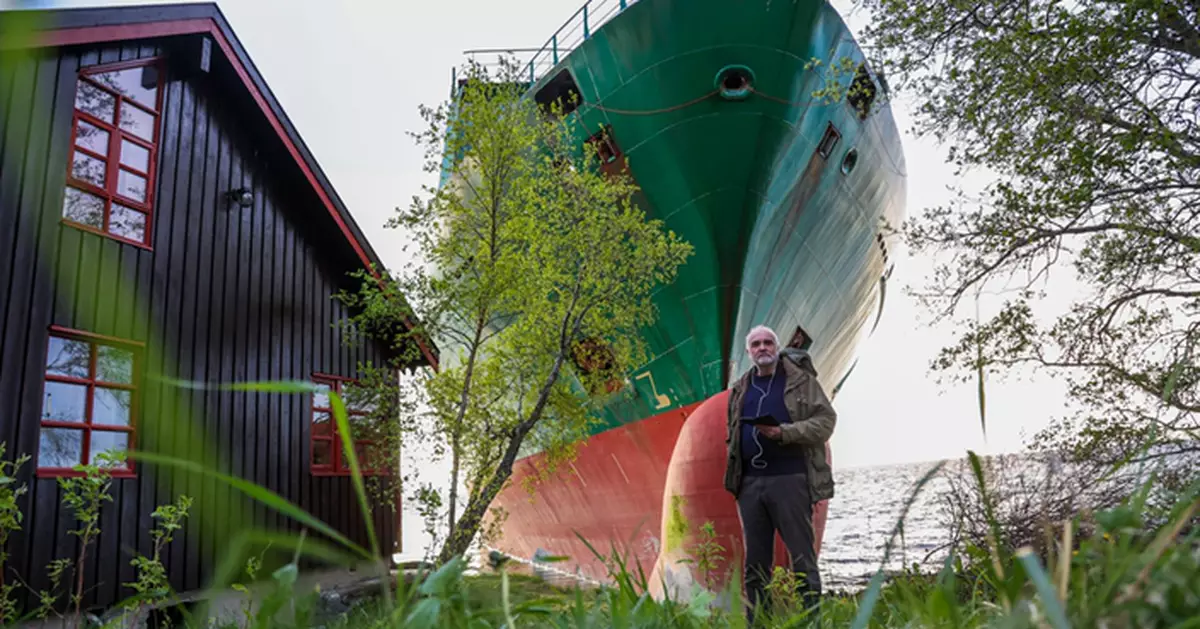 貨船挪威擱淺險撞民居 熟睡屋主遭吵醒疏散