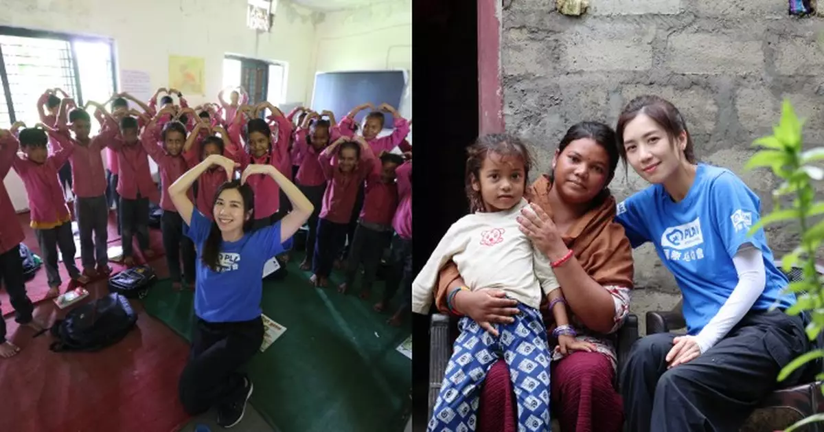 黃智雯訪尼泊爾 痛心童婚奪走女孩童年