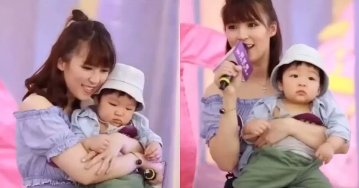 孫慧雪晒與細仔「母子檔」上台唱歌珍貴回憶片段 選唱《三人行》原因有洋蔥