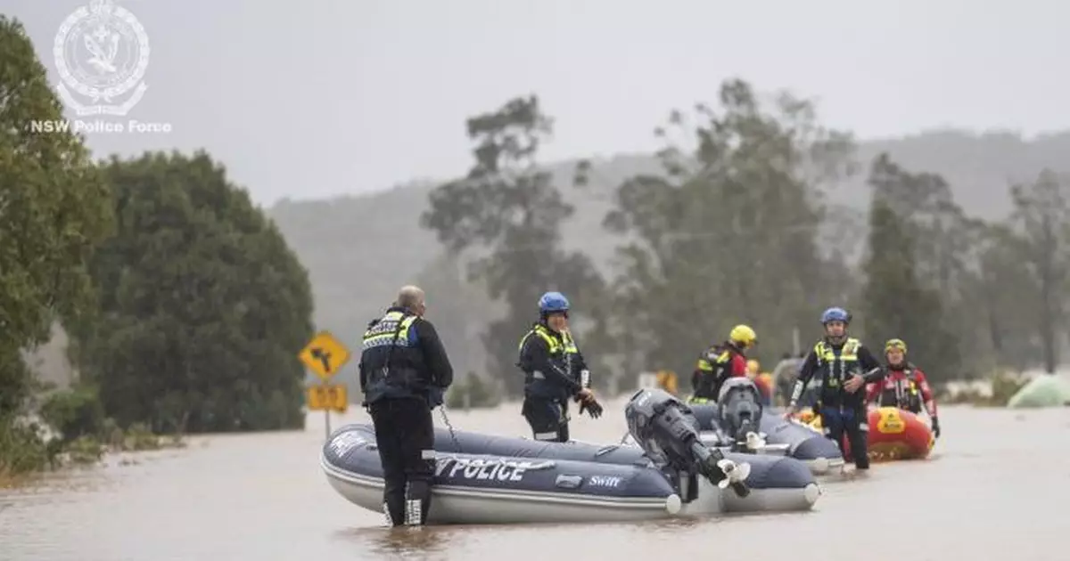 澳洲東南部暴雨成災 增至最少5死