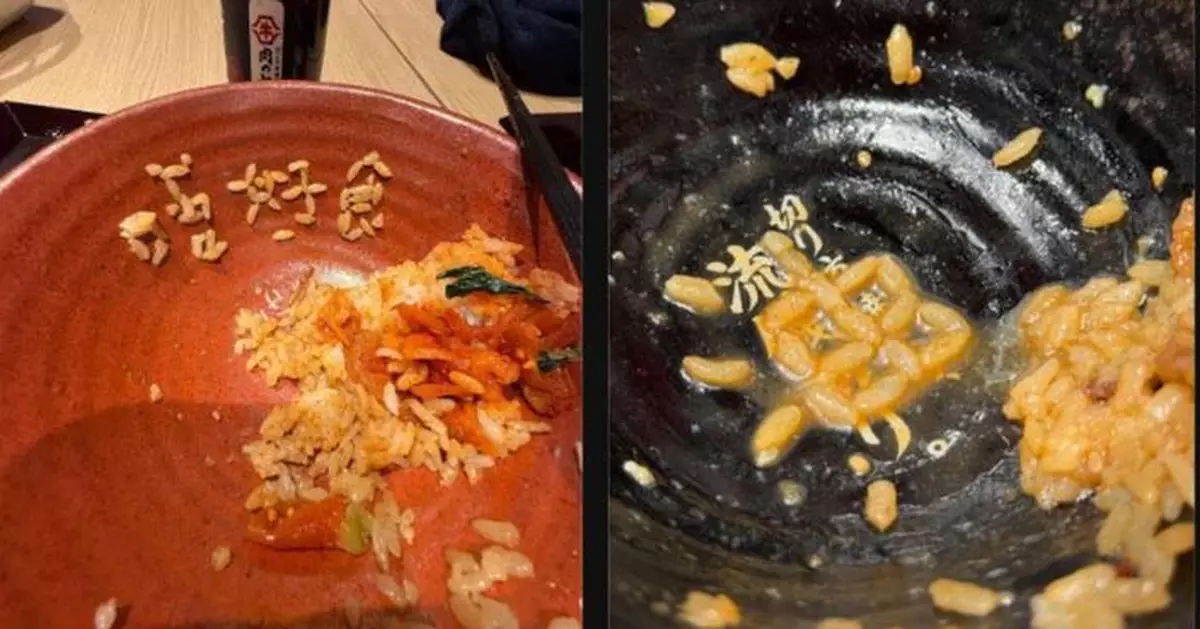 少女歎完牛肉飯覺又鹹又油 使一招向店家作無聲抗議 網讚：好有創意！