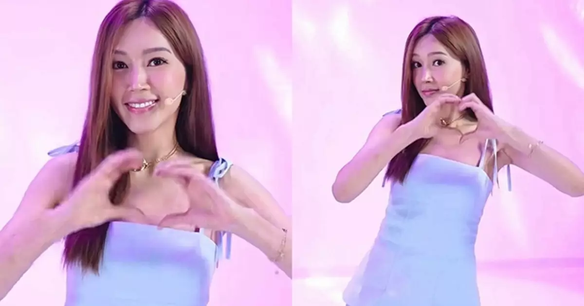 傅嘉莉40歲逆齡跳網紅舞 網民激讚「少女級狀態」