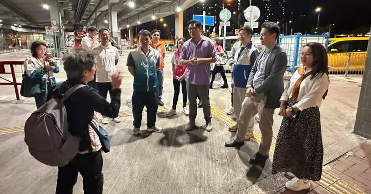 屯門部分地方食水暫停供應期間 區議員與關愛隊全力支援受影響居民