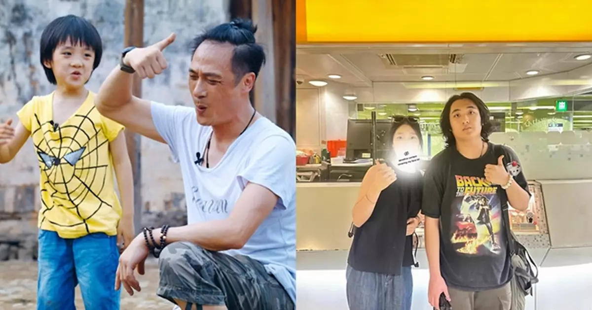 街頭野生捕獲吳鎮宇囝囝費曼  16歲星二代霸氣回懟網民：別浪費口水在我這廢人上