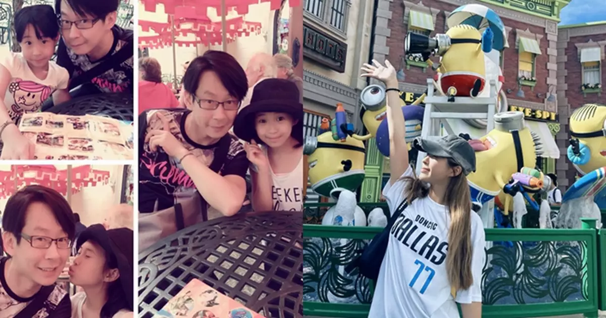 五月天冠祐大女「小玫瑰」樂園曬逆天長腿  18歲靚樣驚艷網民