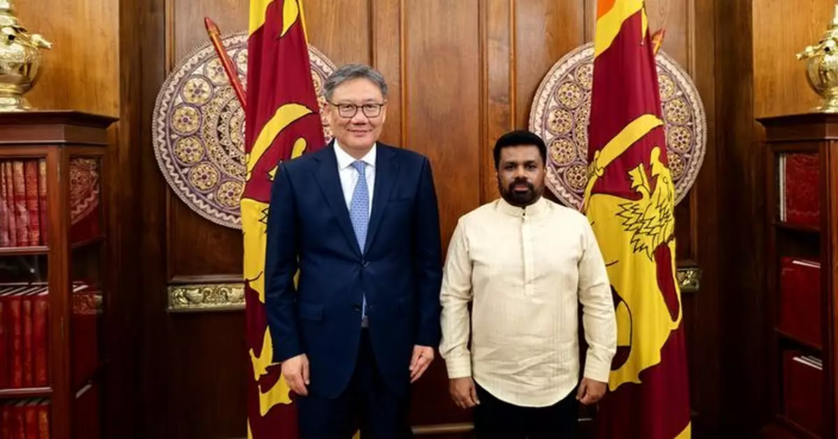 王文濤晤斯里蘭卡總統 就進一步深化中斯經貿合作深入交換意見