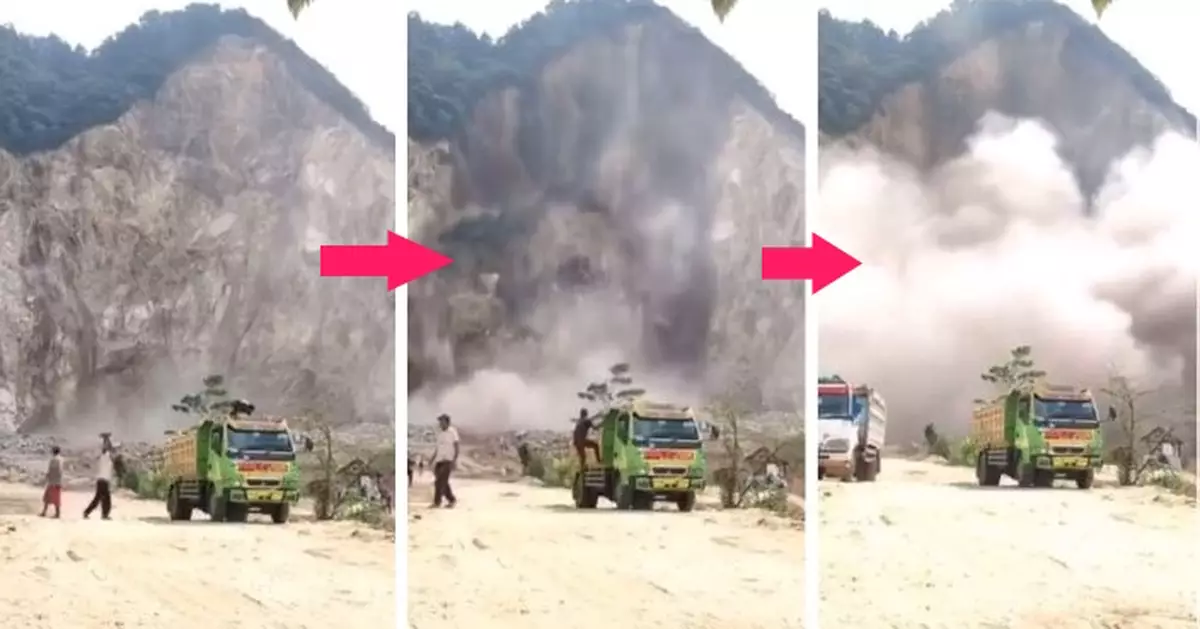 印尼採石場山泥傾瀉至少10死