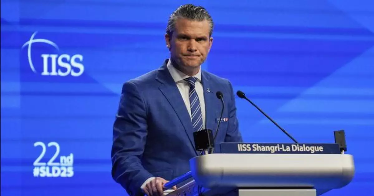 赫格塞思：中國威脅真實存在　呼籲印太地區盟友增軍費