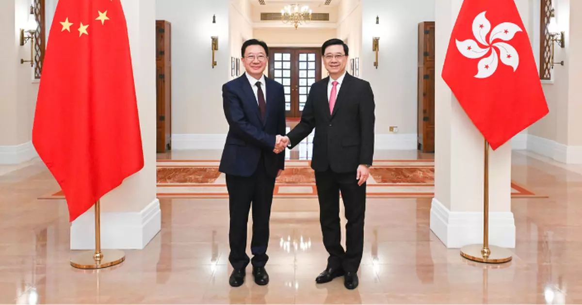 周霽晤李家超 稱將全面準確 堅定不移貫徹「一國兩制」方針