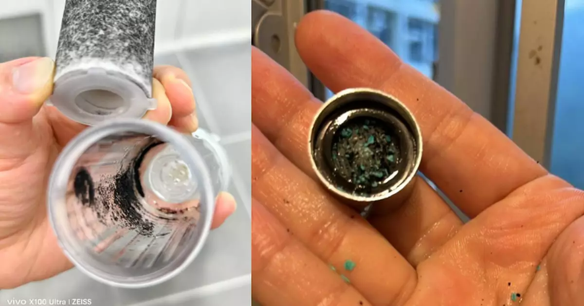 皇后山邨食水喉流出不明黑點 水務署安排沖洗政府喉管稱水質安全