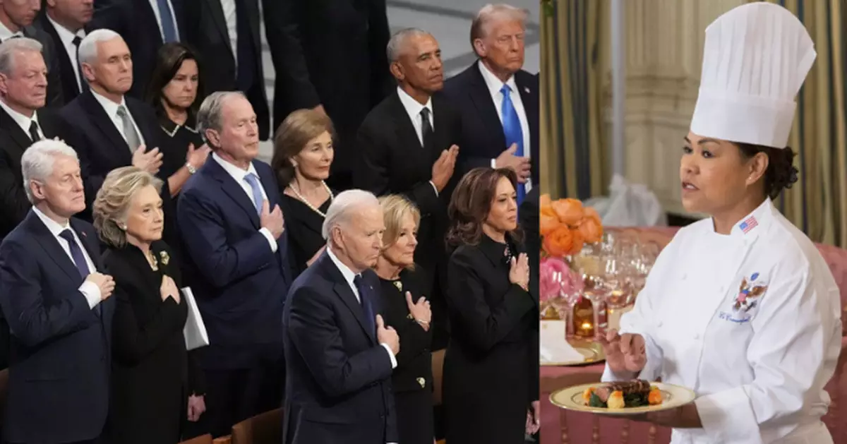 近30年服務5位美國總統 前白宮主廚：克林頓夫婦食得清淡 喬治布殊最愛呢種風味食物