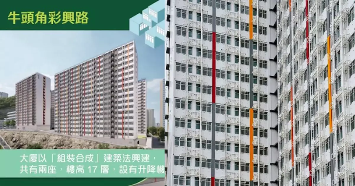 牛頭角簡約公屋即將落成　網民熱議「蘇聯風」建築設計
