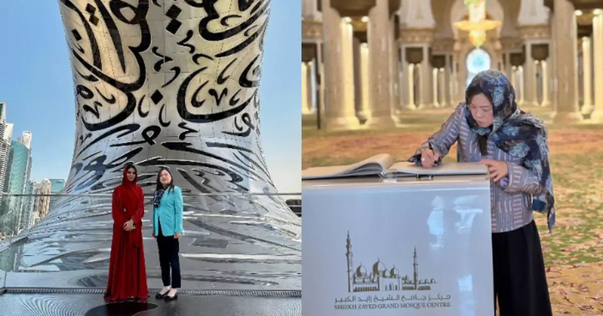 時隔24年再踏足阿拉伯半島 羅淑佩分享點滴感受：我們該走出框框限制了