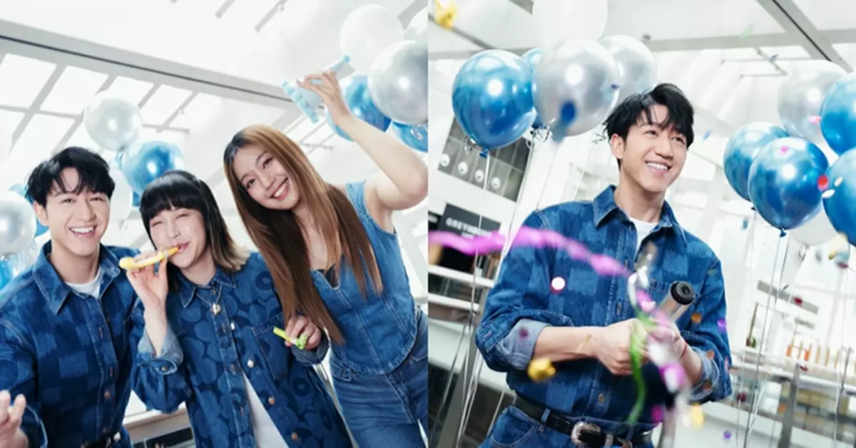 孖DJ阿正黃淑蔓為又一城拍宣傳照 馮允謙自封「爆買王」豪買禮物派街坊