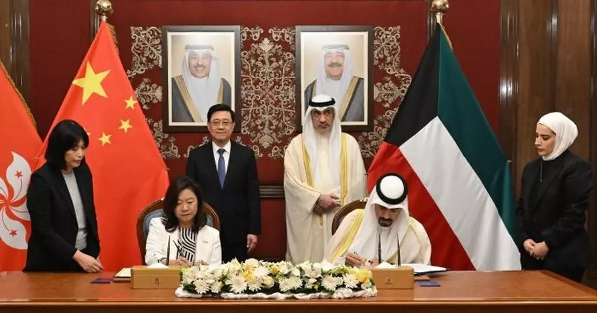 李家超訪科威特   冀與阿拉伯國家簽自貿協定