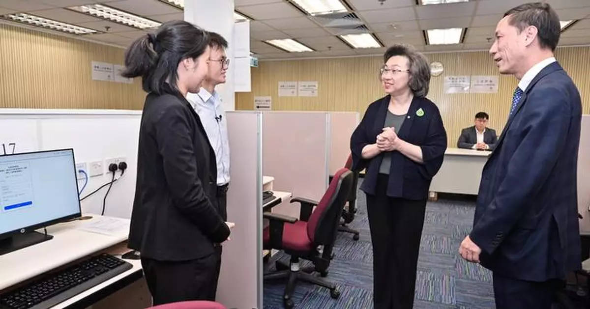 5.21起可預約數碼化《基本法及香港國安法》測試　楊何蓓茵：積極探討其他招聘考試數碼化