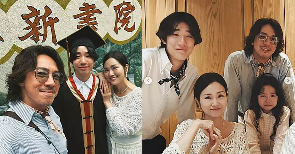 謝安琪大仔張瞻中學畢業 感性見證成長 哥哥一句話惹妹妹淚崩