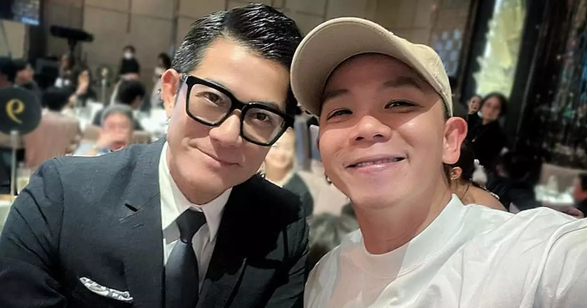 林子善23年追星夢成真！婚宴巧遇郭富城激動合照 自爆曾為偶像放棄做舞蹈員