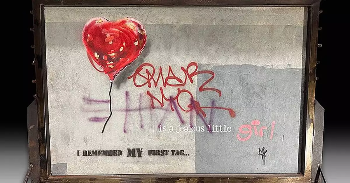 英藝術家12年前塗鴉引街頭筆戰 紐約4噸重牆壁因塗鴉大戰爆紅