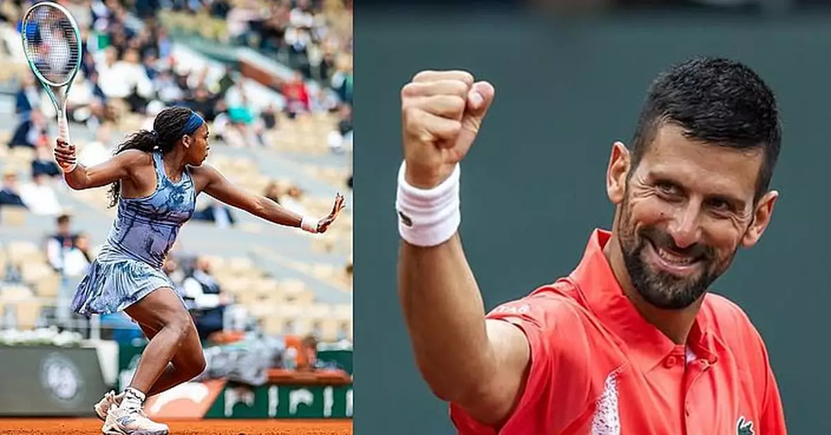 祖高域法網首圈過關　歌芙女單首圈亦順利晉級