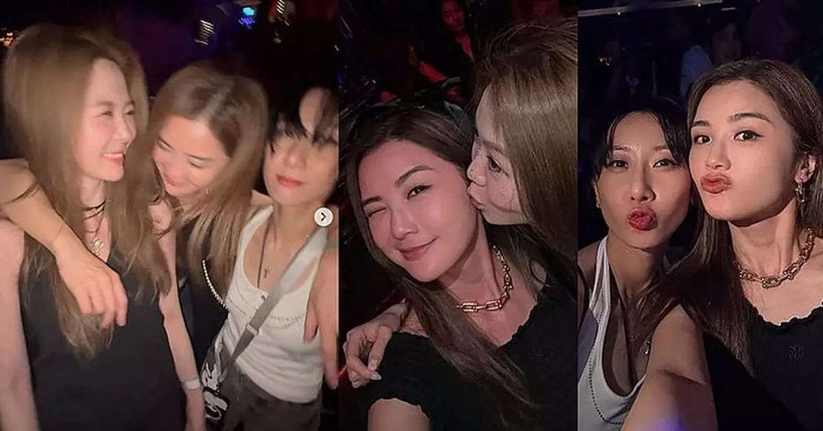 阿Sa新加坡夜店左擁右抱曾樂彤泳兒 戰鬥格盡興為閨蜜慶生