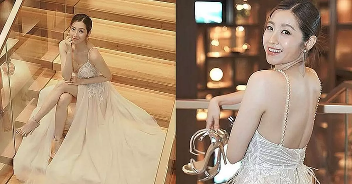 陳自瑤仙氣白紗照驚艷全網 岑麗香、姚子羚齊讚「超靚」