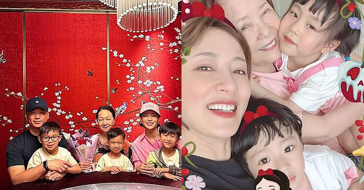 母親節楊怡收女兒手畫賀卡 胡杏兒獲老公讚超級媽媽