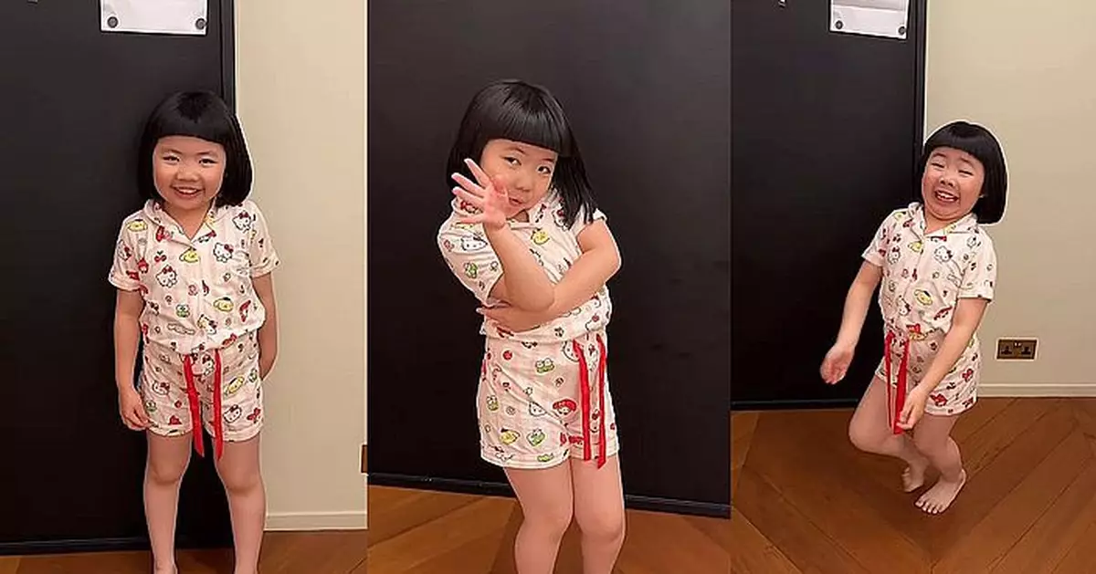 6歲李元元Lucy跳古怪舞鼻哥窿都「交戲」 送媽媽驚喜母親節禮物