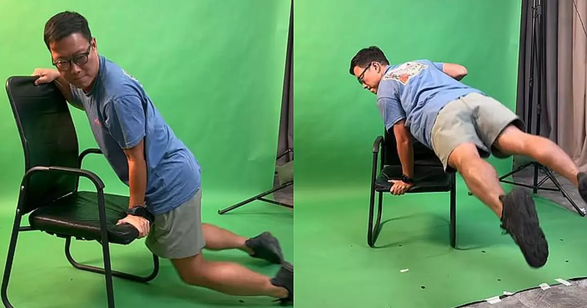 東方昇模仿林峯「凳舞」爆笑還原 自嘲：「凳上一分鐘，凳下十年功」