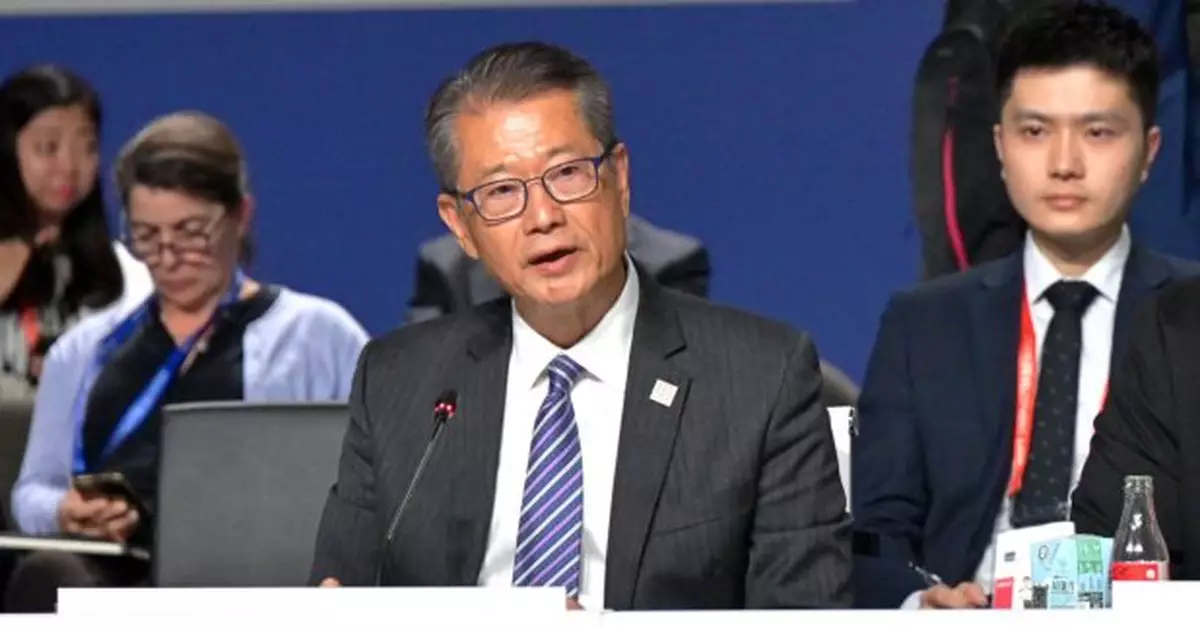 陳茂波於亞開行年會業務會議發言　強調香港繼續保持自由港地位