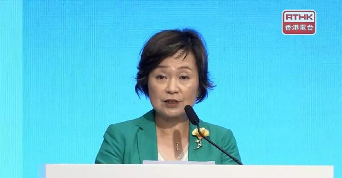 蔡若蓮籲年輕人加強語言及溝通能力　說好香港及國家故事