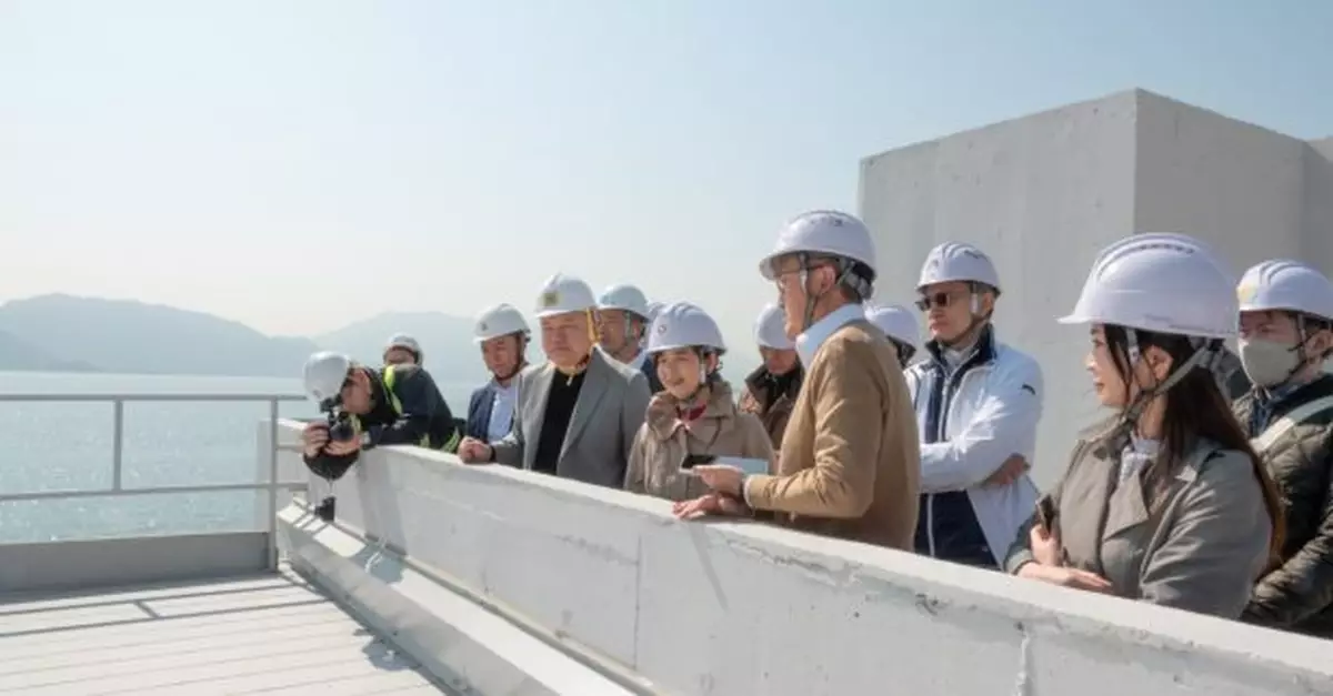 簡約公屋柴灣常安項目地盤首批MiC組件日前經海路到港