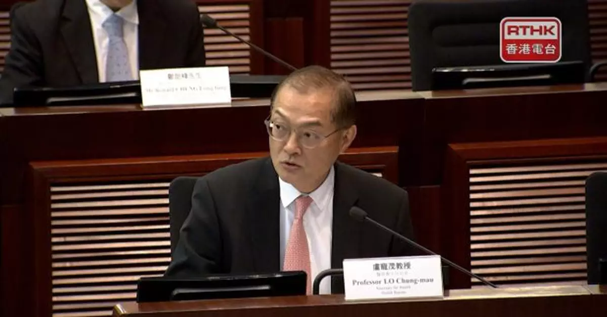 盧寵茂明日前往日內瓦出席世界衞生大會