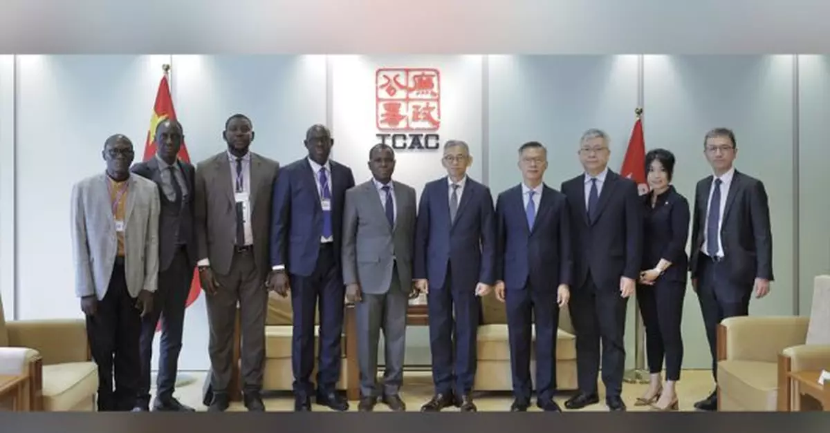 廉署接待非洲馬里反貪機構代表團　強化國際反貪交流