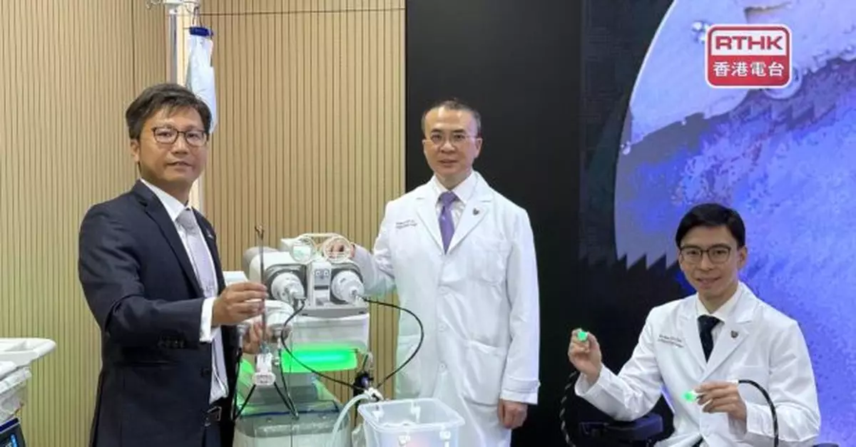 中大自主研發內鏡手術機械人　成功輔助切除膀胱腫瘤