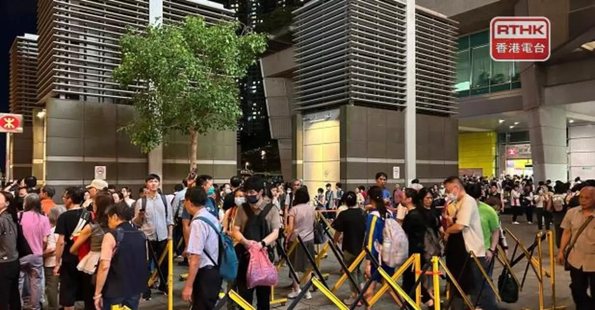 將軍澳綫暫停服務　港鐵提供免費接駁巴士　渡輪服務加強