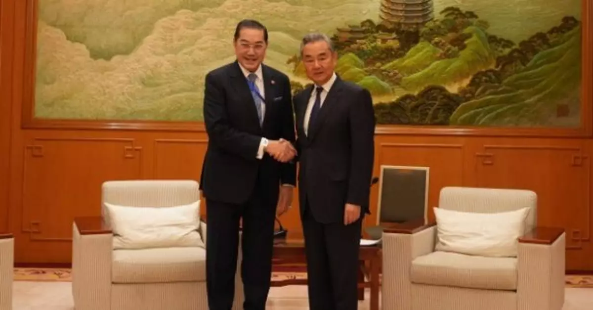 王毅：國際調解院為國際化解爭端提供新選擇　中方願維護亞洲和平