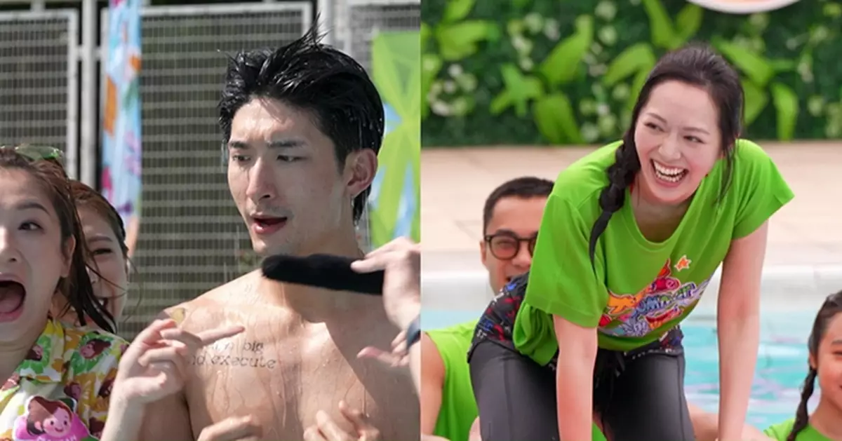 錢嘉樂八字真言回應馮盈盈被指似李珊珊 張馳豪半裸上演「出水芙蓉」迷倒黃婉曼