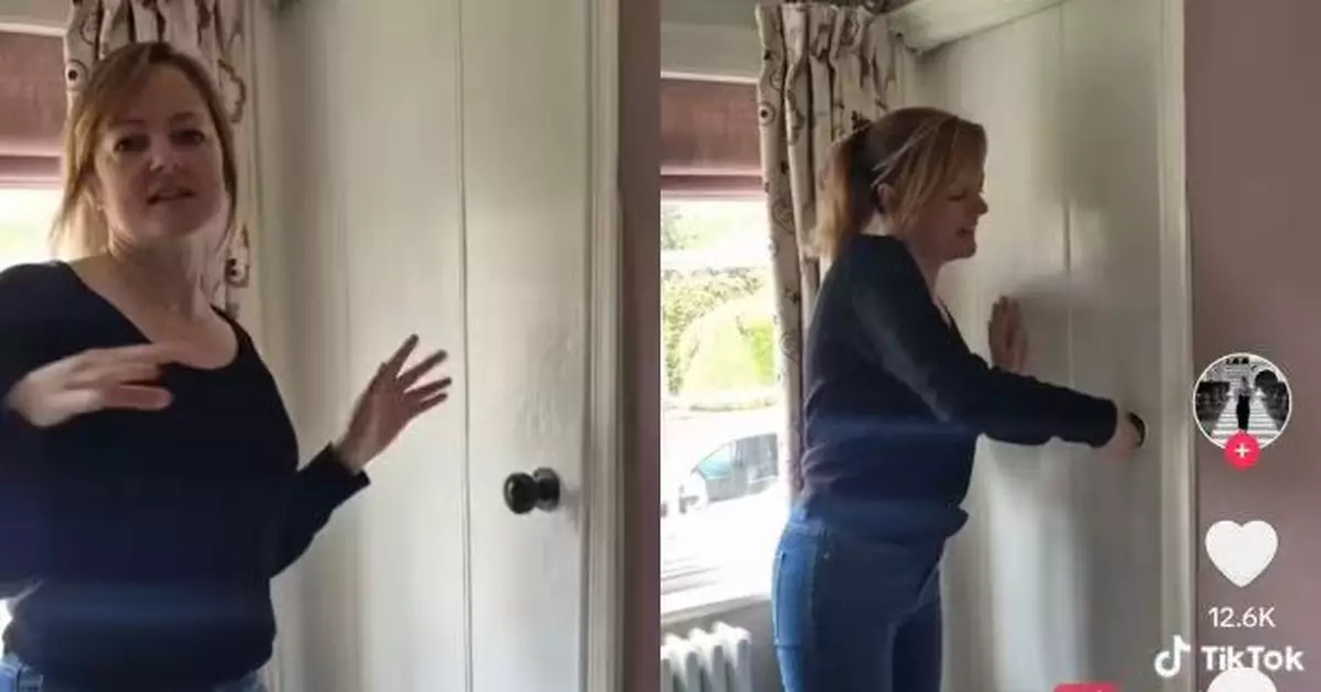 英女搬入歷史建築驚見「神秘白門」被封死  因1特殊原因無法拆除