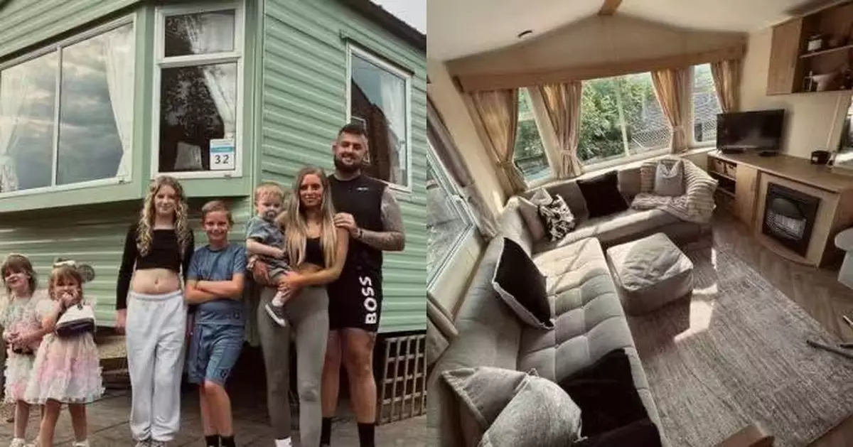 唔想捱貴租 英一家7口捨寬敞住宅搬入露營車蝸居 月慳約2.8萬