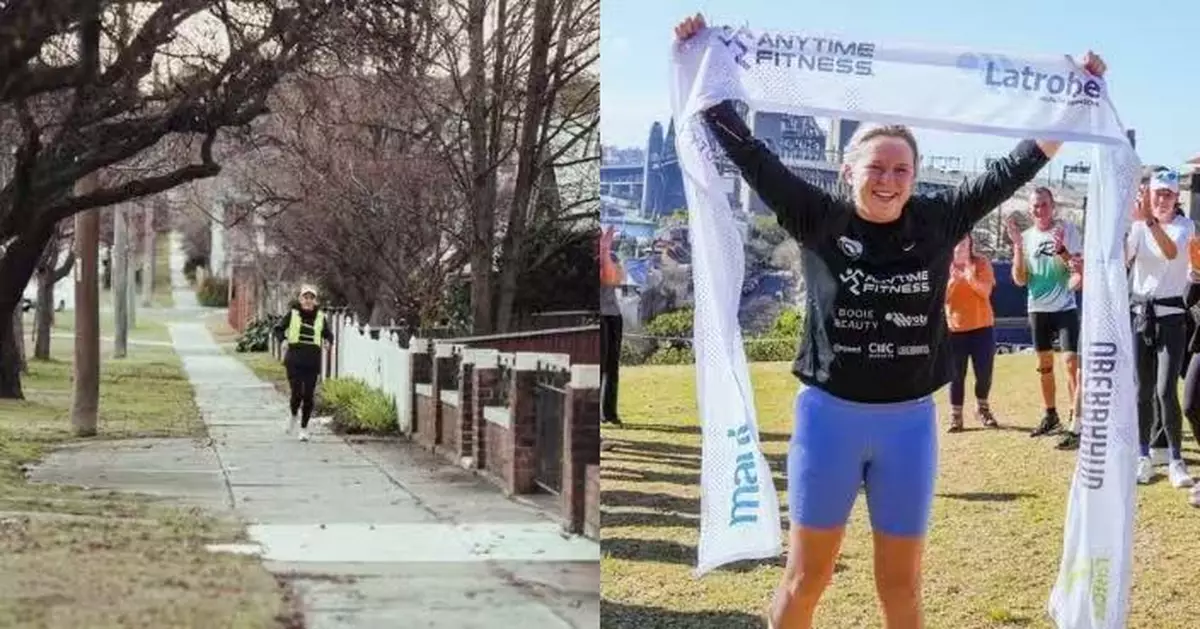 為家暴受害者籌款 英前女國腳60日橫越澳洲3800公里刷新女性跑者紀錄