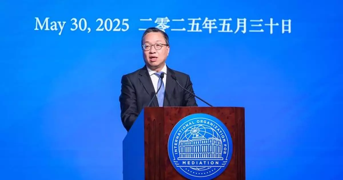 林定國稱33個國家簽署調解院公約 創始成員國人口達27億