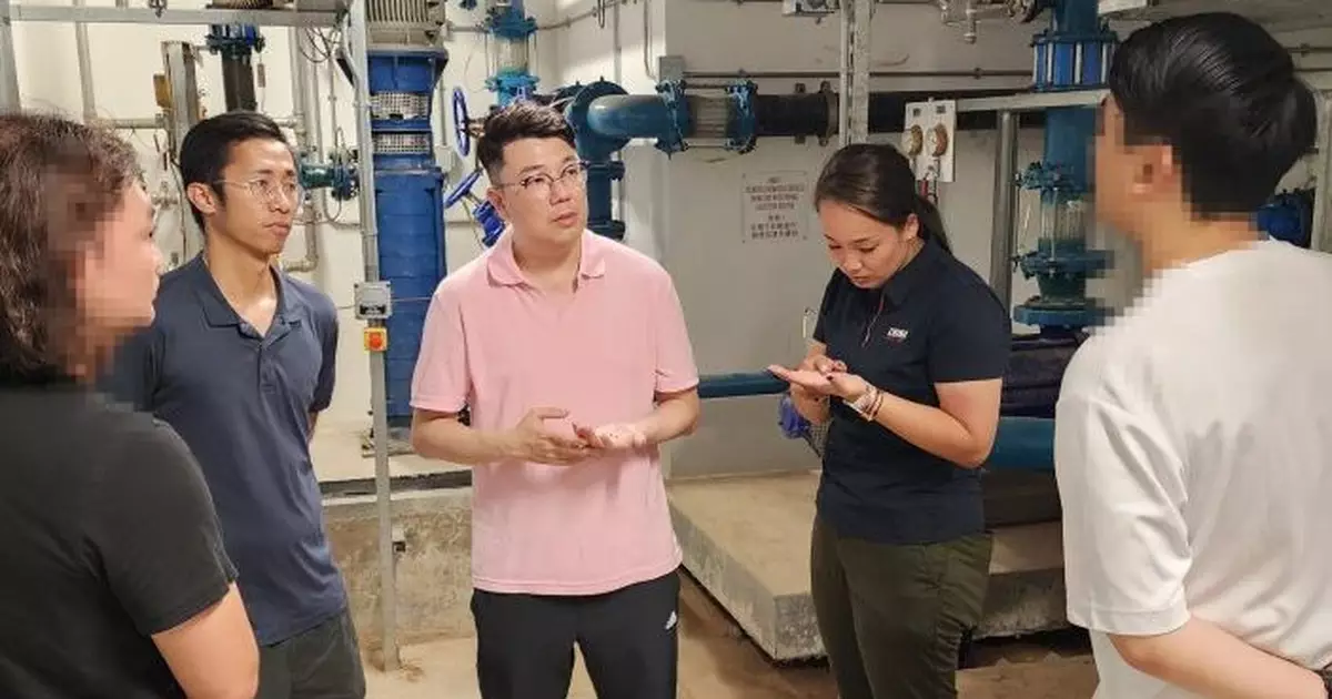 劉國勳：促政府詳細化驗皇后山邨食水　了解不明黑點來源及水質情況