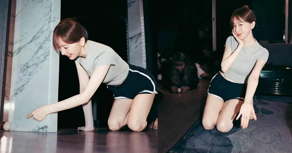 甜心教主王心凌端午著「真理褲」騷美腿  42歲逆齡少女味爆燈 網民驚嘆：弗過女大學生！