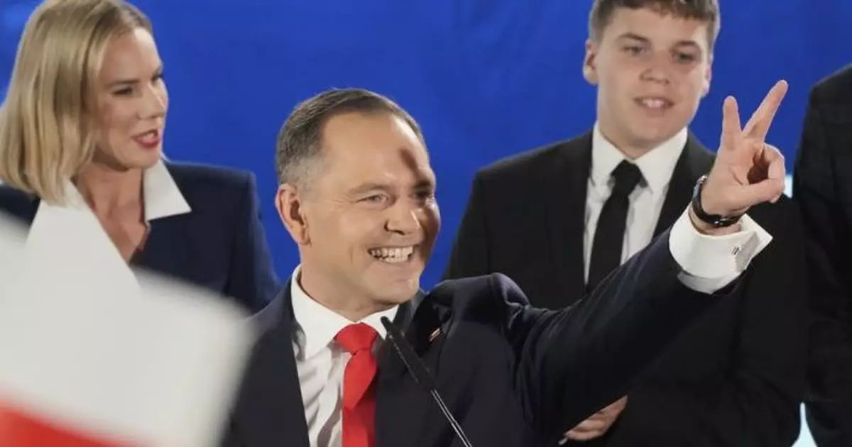 波蘭官方公布納夫羅茨基在總統選舉第二輪投票勝出