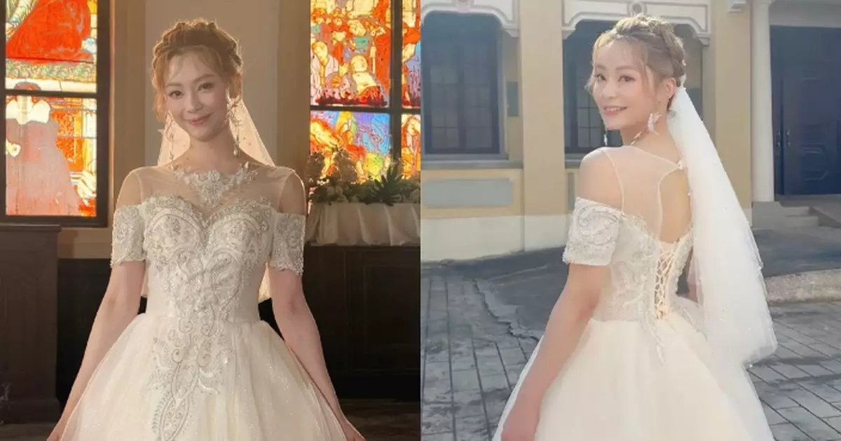 葉蒨文突晒唯美婚紗照自揭「很戀愛腦」 期待《女神配對計劃》搵到另一半