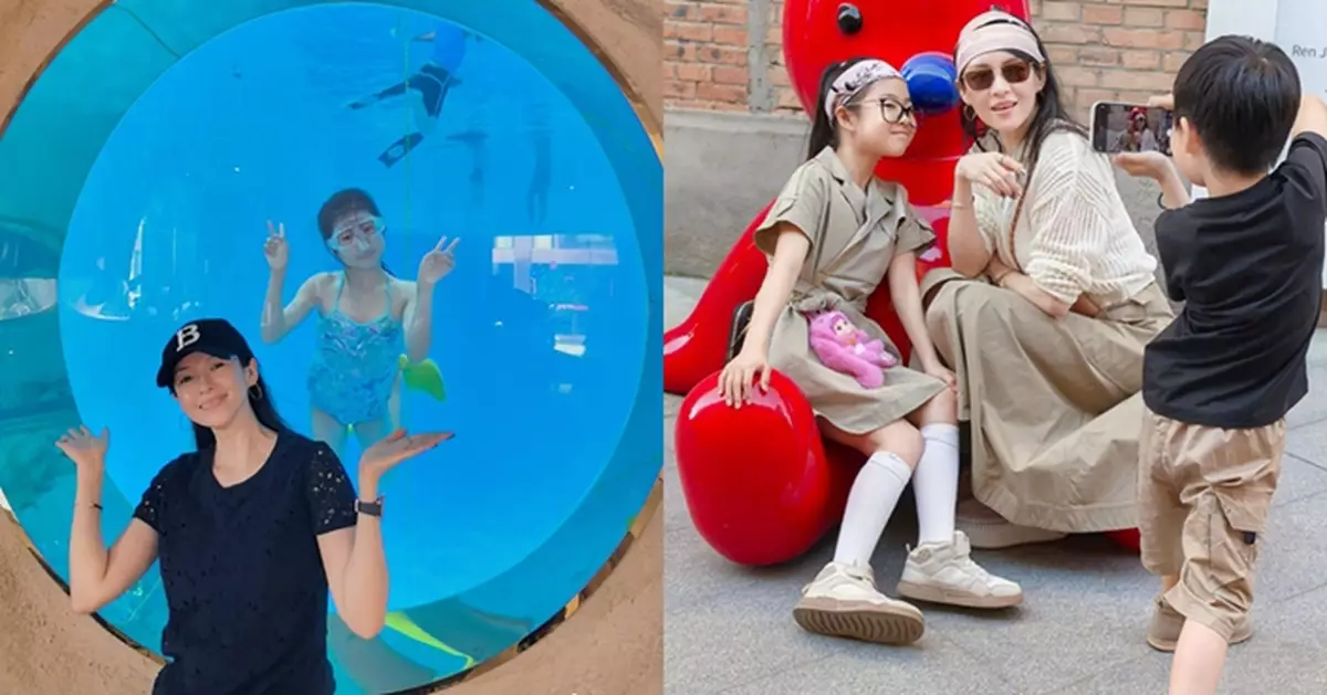 章子怡激罕晒親子時光！9歲醒醒仙氣逼人 5歲細仔化身御用攝影師
