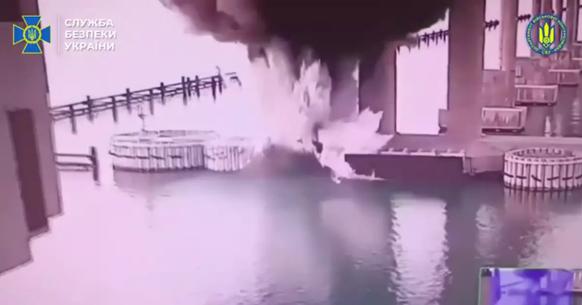 烏克蘭採取「特別行動」 以炸彈襲擊克里米亞大橋